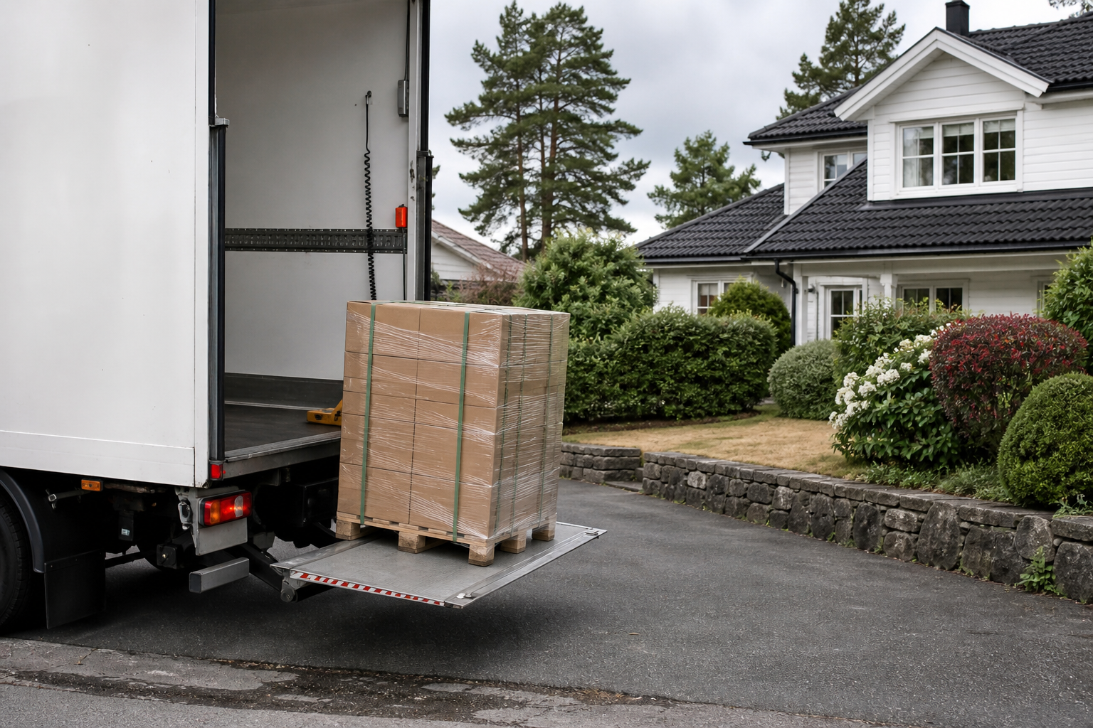 Sende pall privat – pris, bakløfter og privatadresse