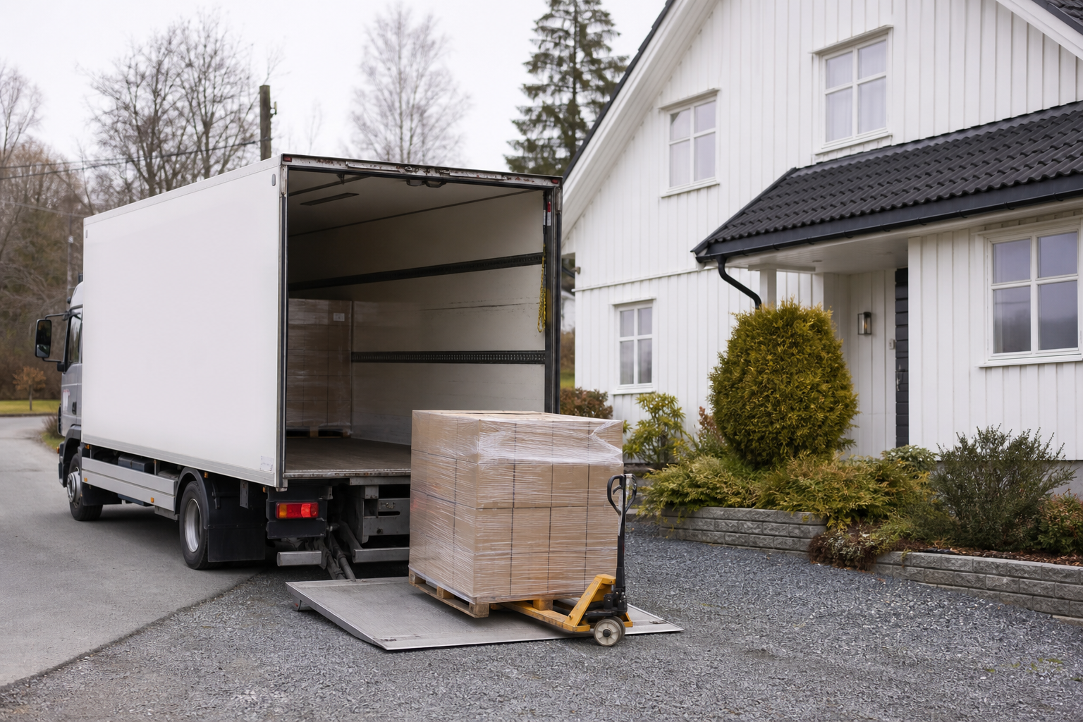 Sende pall privat – pris, bakløfter og privatadresse